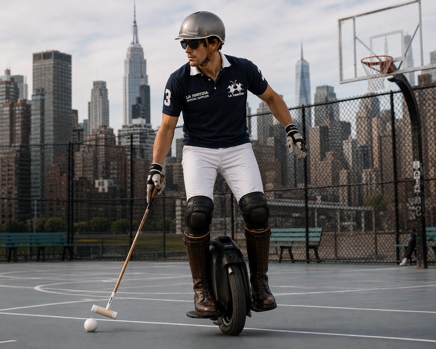 e-Wheel/Roda Polo Helmet
