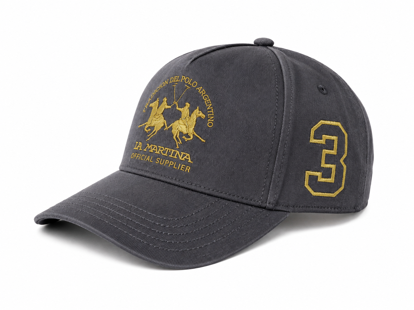 Official Polo Cap - Navy x Moss Green Edition