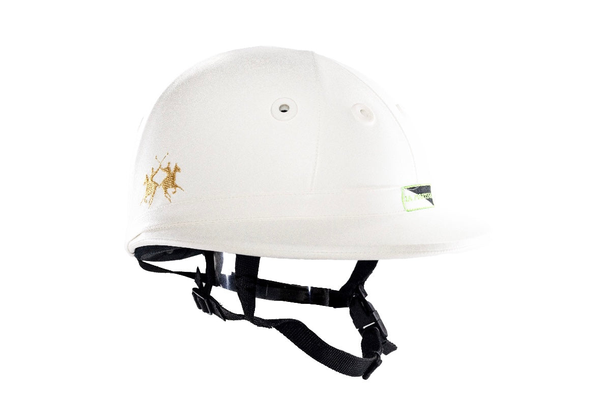 La Martina Windsor Polo Helmet - Leather-look version