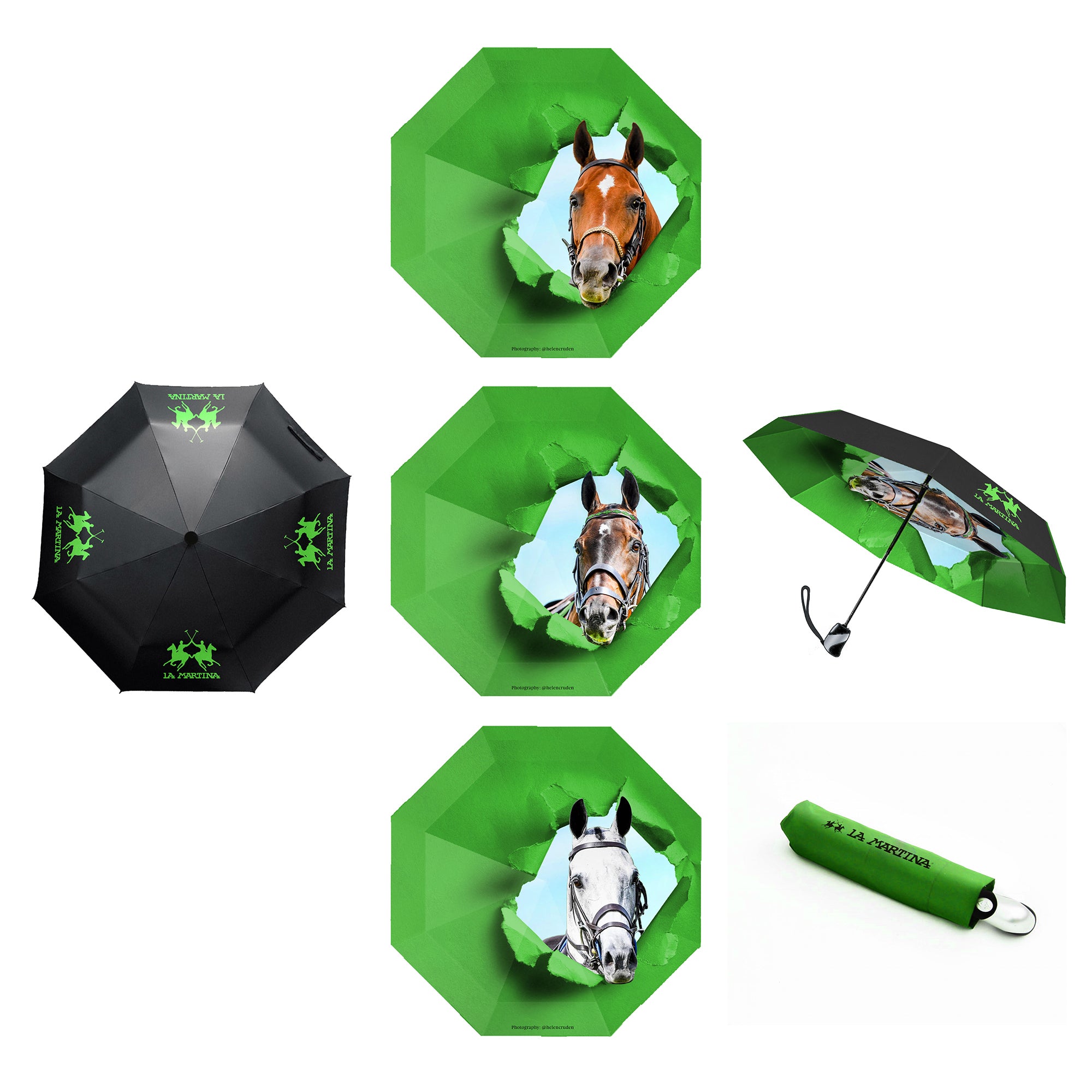 La Martina Telescopic Umbrella